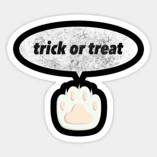 trick or treat 002 Sticker